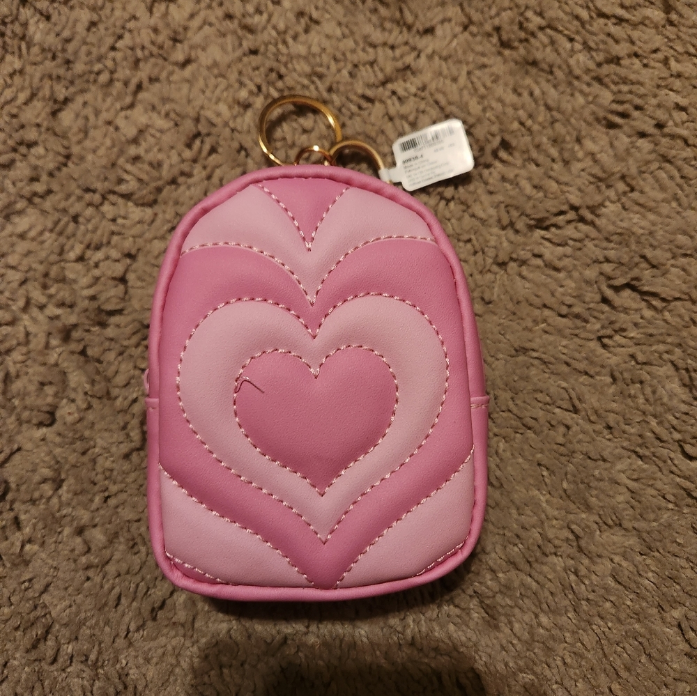 Mini keychain backpack